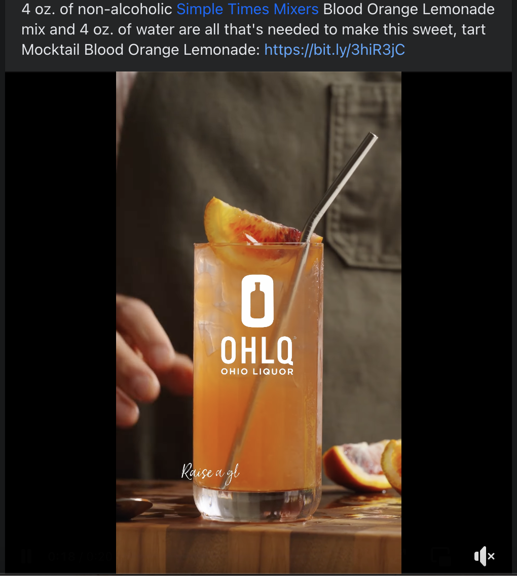 OHLQ mocktail recipe post